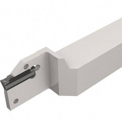Iscar - External Thread, 0.689" Max Depth of Cut, 1.9mm Min Groove Width, 125mm OAL, Right Hand Indexable Grooving Cutoff Toolholder - 20mm Shank Height x 12mm Shank Width, DG.. Insert Style, DGT Toolholder Style, Series Do-Grip - Americas Industrial Supply