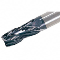 Iscar - 16mm Diam, 32mm LOC, 4 Flute Powdered Metal Roughing Square End Mill - 92mm OAL, 16mm Shank Diam, Single End, 30° Helix - Americas Industrial Supply