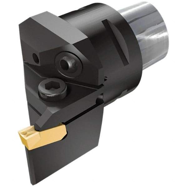 Iscar - GDM.., GI.. Insert, 70mm Head Length, 7mm Min Groove Width, Modular Grooving Cutting Unit Head - Left Hand Cut, System Size C6, Series Cut Grip - Americas Industrial Supply