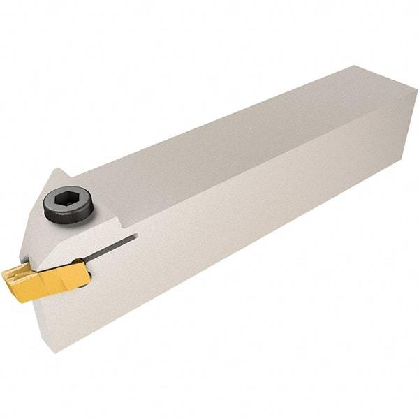 Iscar - GHM, External, Right Hand, 0.189" Max Depth of Cut, 1/4" Max Groove Width, Indexable Grooving Tool Holder - GI.. Insert Compatibility, 1-1/4" Shank Height, 1-1/4" Shank Width, 6" OAL - Americas Industrial Supply