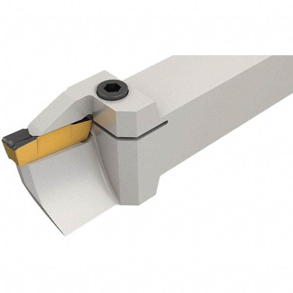 Iscar - GHFG, External, Left Hand, 8mm Max Groove Width, Indexable Grooving Tool Holder - GDM.., GI.. Insert Compatibility, 32mm Shank Height, 32mm Shank Width, 170mm OAL - Americas Industrial Supply