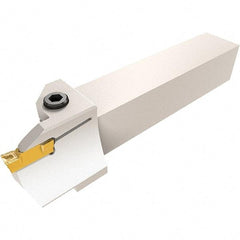 Iscar - HFH, External, Left Hand, 1.26" Max Depth of Cut, 0.236" Max Groove Width, Indexable Grooving Tool Holder - H.PL 60.. Insert Compatibility, 1" Shank Height, 1" Shank Width, 6" OAL - Americas Industrial Supply