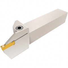 Iscar - HFH, External, Left Hand, 0.47" Max Depth of Cut, 0.157" Max Groove Width, Indexable Grooving Tool Holder - H.PL 40.. Insert Compatibility, 1" Shank Height, 1" Shank Width, 6" OAL - Americas Industrial Supply