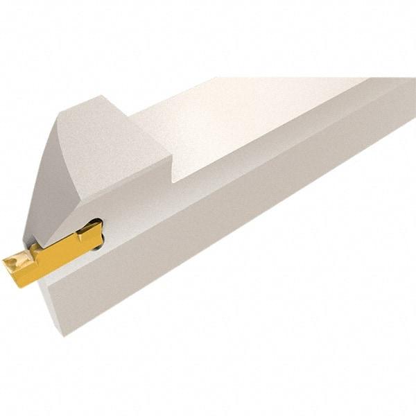 Iscar - HFH, External, Left Hand, 5.3mm Max Depth of Cut, 3 to 6mm Groove Width, Indexable Grooving Tool Holder - HFP.. Insert Compatibility, 25mm Shank Height, 25mm Shank Width, 150mm OAL - Americas Industrial Supply
