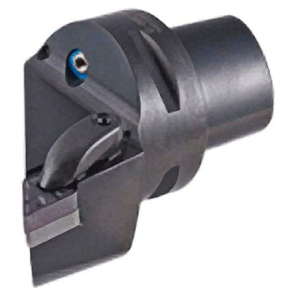 Iscar - Left Hand Cut, Size C5, DN.. Insert Compatiblity, External Modular Turning & Profiling Cutting Unit Head - 35mm Ctr to Cutting Edge, 60mm Head Length, Through Coolant, Series Isoturn - Americas Industrial Supply