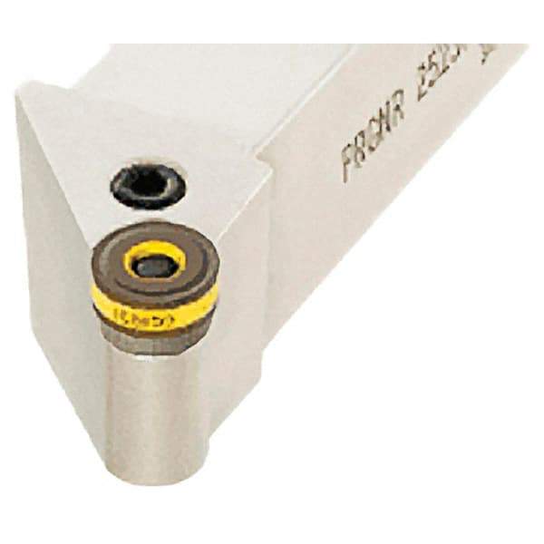 Iscar - PRGN, Right Hand Cut, 25mm Shank Height x 25mm Shank Width, Negative Rake Indexable Turning Toolholder - 150mm OAL, RNMG Insert Compatibility, Series Isoturn - Americas Industrial Supply