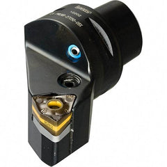 Iscar - Left Hand Cut, Size C5, WNMX Insert Compatiblity, External Modular Turning & Profiling Cutting Unit Head - 35mm Ctr to Cutting Edge, 60mm Head Length, Through Coolant, Series Heliturn - Americas Industrial Supply