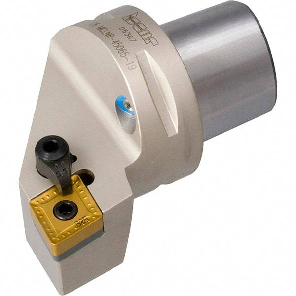 Iscar - Left Hand Cut, Size C6, CNM.. Insert Compatiblity, External Modular Turning & Profiling Cutting Unit Head - 45mm Ctr to Cutting Edge, 65mm Head Length, Through Coolant, Series Isoturn - Americas Industrial Supply