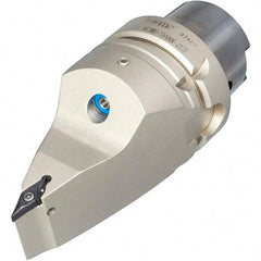 Iscar - PLAN, Right Hand Cut, 32mm Shank Height x 32mm Shank Width, Negative Rake Indexable Turning Toolholder - 170mm OAL, LNMX Insert Compatibility, Series Heliturn - Americas Industrial Supply