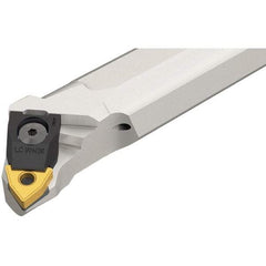Iscar - A-MULN, Left Hand Cut, 1.142" Shank Height x 1-1/4" Shank Width, Negative Rake Indexable Turning Toolholder - 14" OAL, Series Multi-Wedge - Americas Industrial Supply
