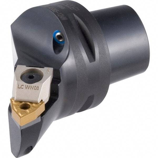 Iscar - Left Hand Cut, Size C5, WN.. Insert Compatiblity, External Modular Turning & Profiling Cutting Unit Head - 35mm Ctr to Cutting Edge, 60mm Head Length, Through Coolant, Series Multi-Wedge - Americas Industrial Supply