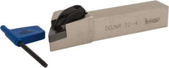 Iscar - DDJN, Right Hand Cut, 93° Lead Angle, 3/4" Shank Height x 3/4" Shank Width, Negative Rake Indexable Turning Toolholder - 4-1/2" OAL, DN..43. Insert Compatibility, Series Isoturn - Americas Industrial Supply