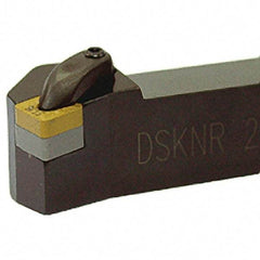Iscar - DSKN, Right Hand Cut, 75° Lead Angle, 25mm Shank Height x 25mm Shank Width, Negative Rake Indexable Turning Toolholder - 150mm OAL, SN.. Insert Compatibility, Series Isoturn - Americas Industrial Supply