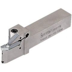 Iscar - FGHDU, External, Right Hand, 22.3mm Max Depth of Cut, Indexable Grooving Tool Holder - FGPAM Insert Compatibility, 25mm Shank Height, 25mm Shank Width, 150mm OAL, Through Coolant - Americas Industrial Supply