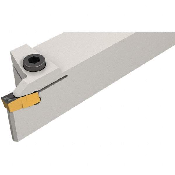 Iscar - GHD, Right Hand Cut, 25mm Shank Height x 25mm Shank Width, Indexable Turning Toolholder - 135mm OAL, GI.. Insert Compatibility, Series Cut Grip - Americas Industrial Supply