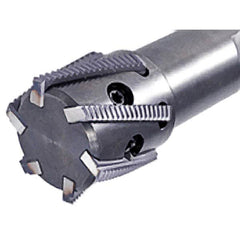 Iscar - 1.26" Cut Diam, 2.36" Max Depth of Cut, 1-1/4" Shank Diam, Internal/External Indexable Thread Mill - Insert Style MTH-BSPT, MTH-F, MTH-ISO, MTH-NPT, MTH-UN, MTH-W, 1.26" Insert Size, 5 Inserts, Toolholder Style MTSRH, 5" OAL - Americas Industrial Supply