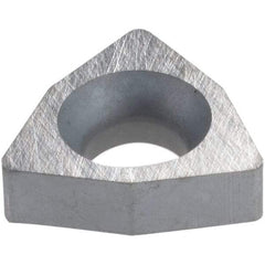 Iscar - 3/8" Inscribed Circle, Trigon Turning Shim for Indexables - RWT Shim Style, Negative Rake, Right Hand Cut - Americas Industrial Supply