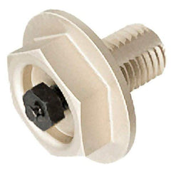 Iscar - Pin-In Hex Coolant Lock Screw Assembly for Indexable Face/Shell Mills - 3/4-16 Thread, For Use with Tool Holders - Americas Industrial Supply