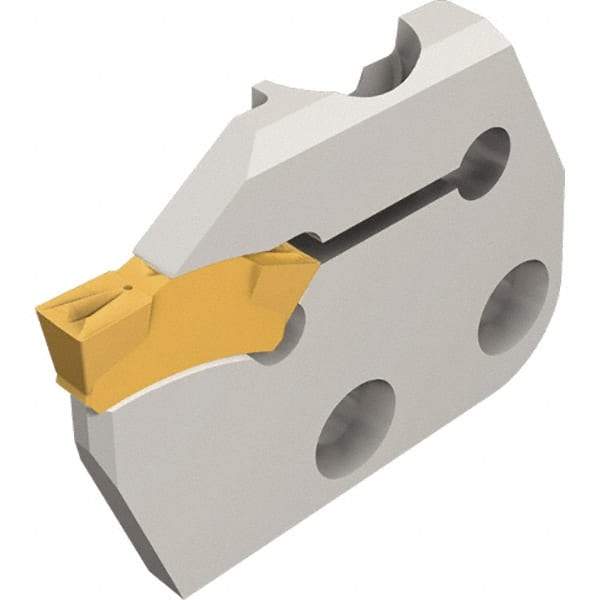 Iscar - Right Hand Cut, 6.35mm Insert Width, Cutoff & Grooving Support Blade for Indexables - 22mm Max Depth of Cut, TGMF (Full Radius), TGMF/P Insert - Americas Industrial Supply