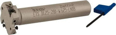 Iscar - Shank Connection, 9/32" Cutting Width, 5/16" Depth of Cut, 1-1/4" Cutter Diam, 2 Tooth Indexable Slotting Cutter - 5/8" Shank Diam, ETS-LN08 Toolholder, LNET Insert, Right Hand Cutting Direction - Americas Industrial Supply