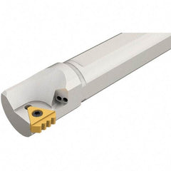 Iscar - XNUW 2406, 90° Lead Angle SXCI Internal Right Hand Indexable Profiling Toolholder - 25mm Shank Width, 170mm Long, Through Coolant - Americas Industrial Supply