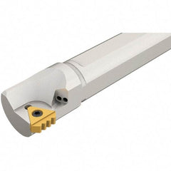 Iscar - XNUW 1305, 90° Lead Angle SXCI Internal Right Hand Indexable Profiling Toolholder - 25mm Shank Width, 170mm Long, Through Coolant - Americas Industrial Supply
