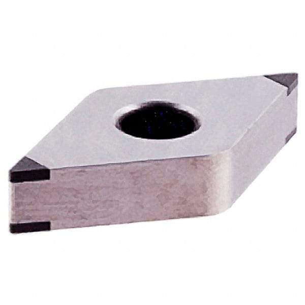 Iscar - DNGG433 M4HM Grade IB25HA PCBN Turning Insert - AlTiN Finish, 55° Diamond, 1/2" Inscr Circle, 3/16" Thick, 3/64" Corner Radius - Americas Industrial Supply