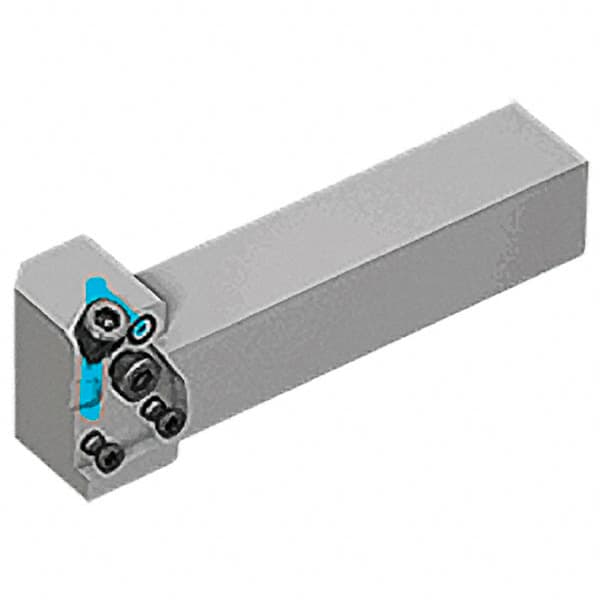 Iscar - MAH, External, Right Hand, Indexable Grooving Tool Holder - 1-1/4" Shank Height, 1-1/4" Shank Width, 5-1/2" OAL, Through Coolant - Americas Industrial Supply