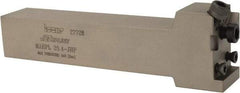 Iscar - MAHP, External, Left Hand, Indexable Grooving Tool Holder - 1" Shank Height, 1" Shank Width, 5-1/2" OAL, Through Coolant - Americas Industrial Supply