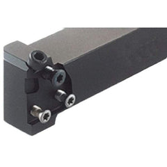 Iscar - MAH, External, Left Hand, Indexable Grooving Tool Holder - 32mm Shank Height, 32mm Shank Width, 5-1/2" OAL - Americas Industrial Supply