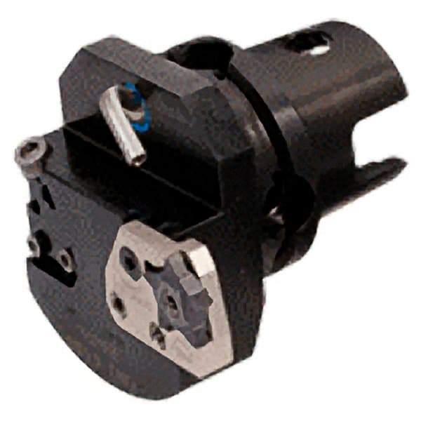Iscar - 44mm Head Length, Modular Grooving Blade Holder Head - Right Hand Cut, System Size IM40, Through Coolant, Series Modular-Grip - Americas Industrial Supply