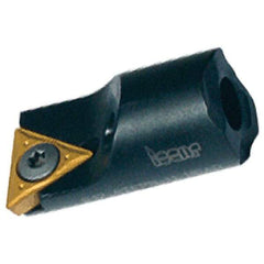 Iscar - Right Hand Cut, 0.689" Min Bore Diam, Size 10-2 Carbide Modular Boring Cutting Unit Head - 1.17" Max Bore Depth, Through Coolant, Compatible with TCGT-AS, TCMT (CBN), TCMT (PCD), TCMT-PF, TCMT-SM - Americas Industrial Supply