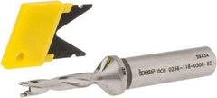 Iscar - 0.236" to 1/4" Diam, 5xD, 1.18" Max Depth, 1/2" Shank Diam, 3-1/2" OAL, Replaceable-Tip Drill - FCP, ICK, ICK-2M, ICM, ICN, ICP, iCP-2M Insert, 6 Seat Size, 45390069 Toolholder, Series SumoCham - Americas Industrial Supply