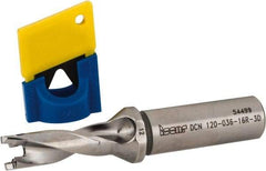 Iscar - 12mm to 12.4mm Diam, 3xD, 36mm Max Depth, 16mm Shank Diam, 101mm OAL, Replaceable-Tip Drill - FCP, ICK, ICK-2M, ICM, ICN, ICP, iCP-2M Insert, 12 Seat Size, 45390713 Toolholder, Series SumoCham - Americas Industrial Supply