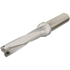 Iscar - 172mm Max Drill Depth, 4xD, 43mm Diam, Indexable Insert Drill - 2 Inserts, 40mm Shank Diam, Whistle Notch Shank - Americas Industrial Supply
