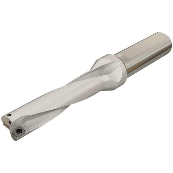 Iscar - 92mm Max Drill Depth, 4xD, 23mm Diam, Indexable Insert Drill - 2 Inserts, 25mm Shank Diam, Whistle Notch Shank - Americas Industrial Supply