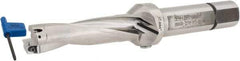 Iscar - 2-3/4" Max Drill Depth, 4xD, 11/16" Diam, Indexable Insert Drill - 2 Inserts, 3/4" Shank Diam, Straight Shank - Americas Industrial Supply