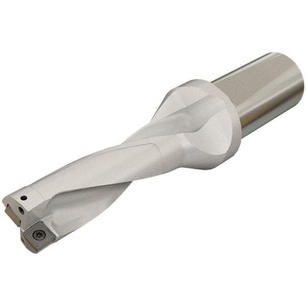 Iscar - 54mm Max Drill Depth, 3xD, 18mm Diam, Indexable Insert Drill - 2 Inserts, 25mm Shank Diam, Whistle Notch Shank - Americas Industrial Supply