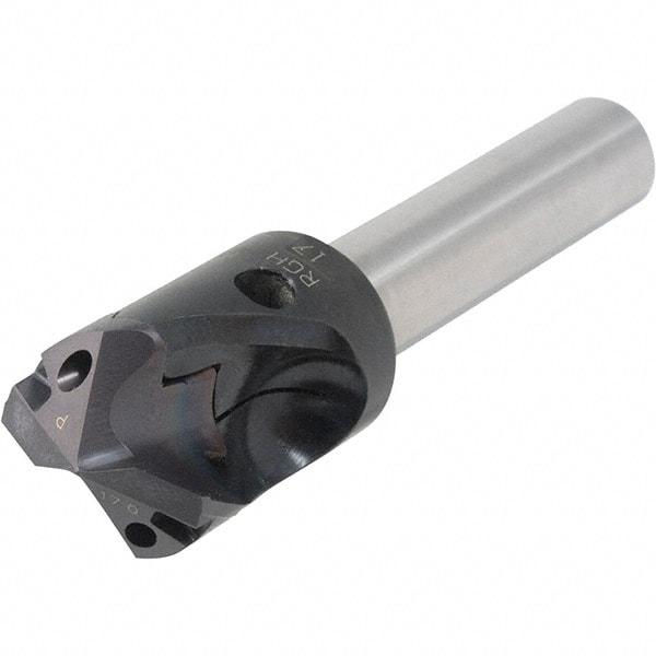 Iscar - 10mm Shank Diam, 65mm OAL, Replaceable Tip Drill - IDK, IDM, IDN, IDP Insert, 16 Seat Size, DSM-RGH Toolholder, Series ChamDrillJet - Americas Industrial Supply