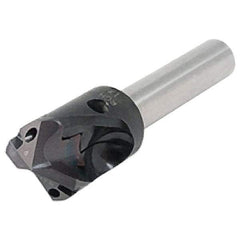 Iscar - 10mm Shank Diam, 65mm OAL, Replaceable Tip Drill - IDK, IDM, IDN, IDP Insert, 11 Seat Size, DSM-RGH Toolholder, Series ChamDrillJet - Americas Industrial Supply