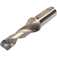 Iscar - 0.669 to 0.705" Diam, 5xD, 3.35" Max Depth, 3/4" Shank Diam, 6.06" OAL, Replaceable Tip Drill - IDK, IDM, IDN, IDP Insert, DSM Toolholder, Series ChamDrillJet - Americas Industrial Supply