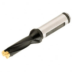 Iscar - 0.315 to 0.331" Diam, 3xD, 0.94" Max Depth, 1/2" Shank Diam, Replaceable Tip Drill - 8 Seat Size, DCM Toolholder, Series ChamDrill - Americas Industrial Supply