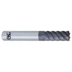 10mm x 6mm x 22mm x 100mm 6Fl 1.5mm C/R Carbide End Mill - WXS - Americas Industrial Supply