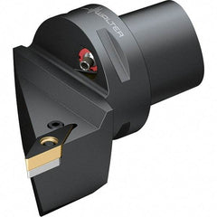 Walter - 93° Lead Angle, Indexable Turning Toolholder - 103mm OAL, Series PVJB-CAPTO-AUSSEN - Americas Industrial Supply