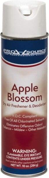 PRO-SOURCE - 10 oz Aerosol Can Fabric Deodorizer - Spray, Apple Scent - Americas Industrial Supply