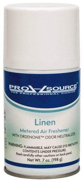 PRO-SOURCE - 7 oz Aerosol Can Air Freshener - Spray, Linen Scent - Americas Industrial Supply