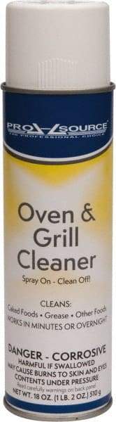 PRO-SOURCE - 18 oz Grill & Oven Cleaner - Comes in Aerosol Can - Americas Industrial Supply