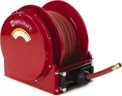 Reelcraft - 50' Spring Retractable Hose Reel - 300 psi, Hose Included - Americas Industrial Supply