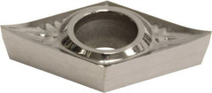 Sumitomo - DCGT32.51 NAG Grade H1 Carbide Turning Insert - Uncoated, 55° Diamond, 3/8" Inscr Circle, 5/32" Thick, 1/64" Corner Radius - Americas Industrial Supply