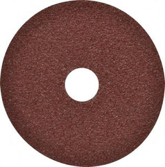DeWALT - 4-1/2" Diam 7/8" Hole 36 Grit Fiber Disc - Aluminum Oxide, 13,300 Max RPM - Americas Industrial Supply